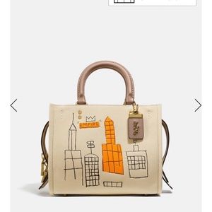COACH  X JEAN-MICHEL BASQUIAT ROGUE 25